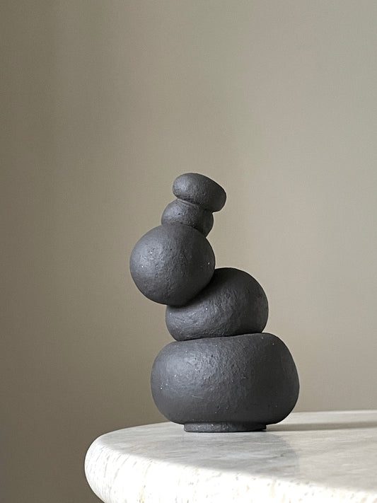 Modder Dancing Through The Doubts by Francoise Jeffrey Sculptures