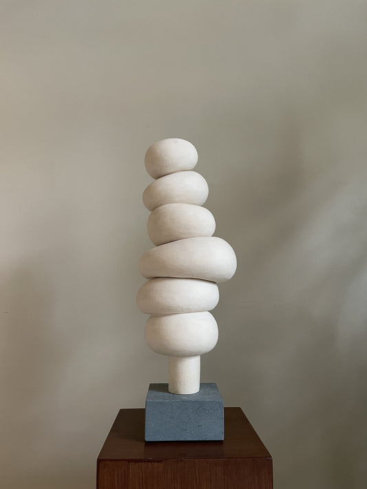 Modder Observing by Francoise Jeffrey Sculptures