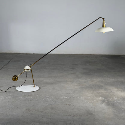 Model 1036 Floor Lamp by Gino Sarfatti for Arteluce 1940s Floor Lamps