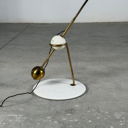 Model 1036 Floor Lamp by Gino Sarfatti for Arteluce 1940s Floor Lamps