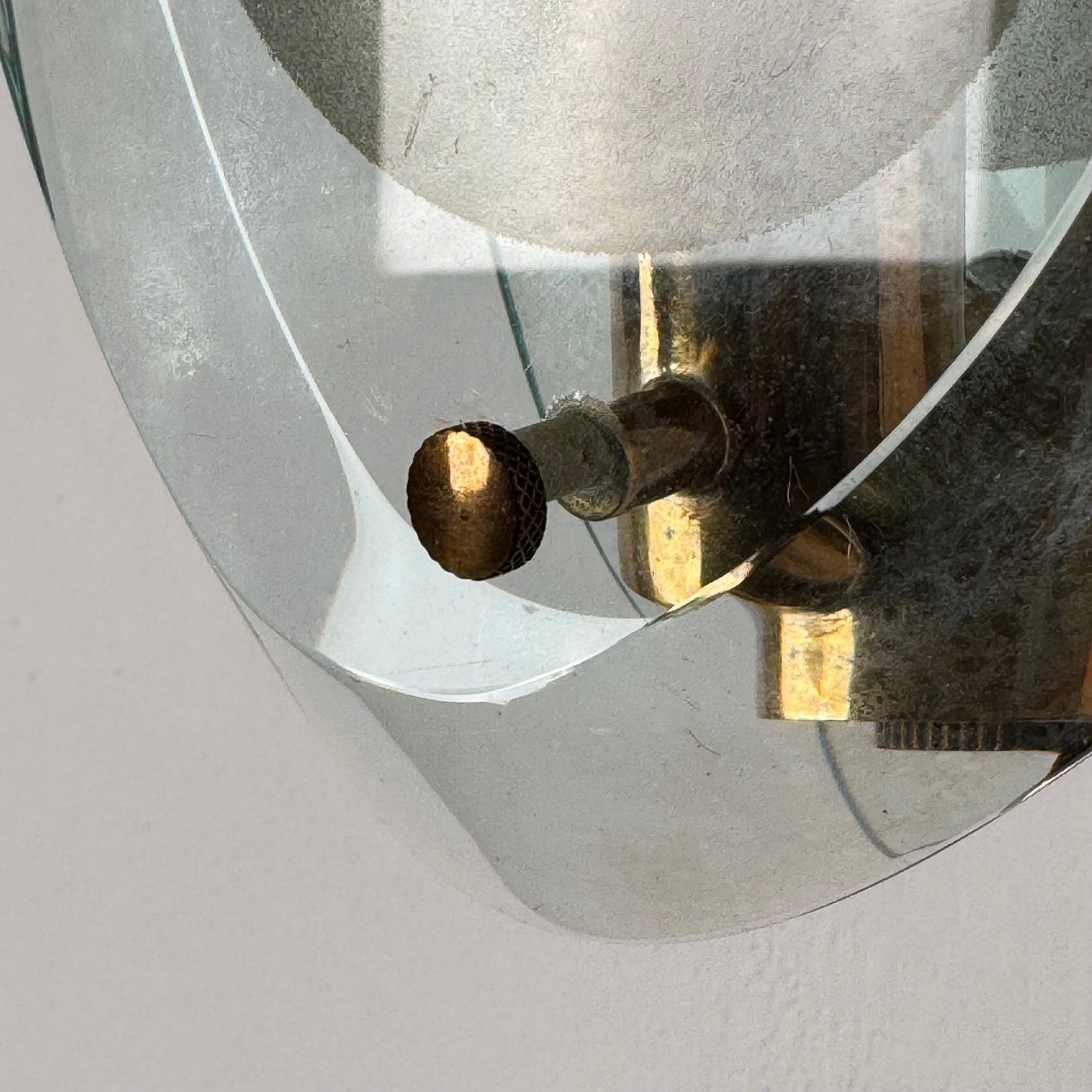 Pair of Model 2093 Wall Lights by Max Ingrand for Fontana Arte, 1960s Sconces