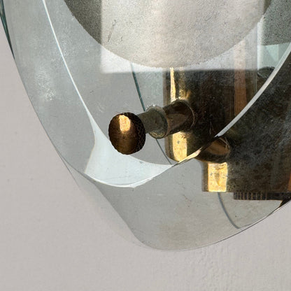 Pair of Model 2093 Wall Lights by Max Ingrand for Fontana Arte, 1960s Sconces