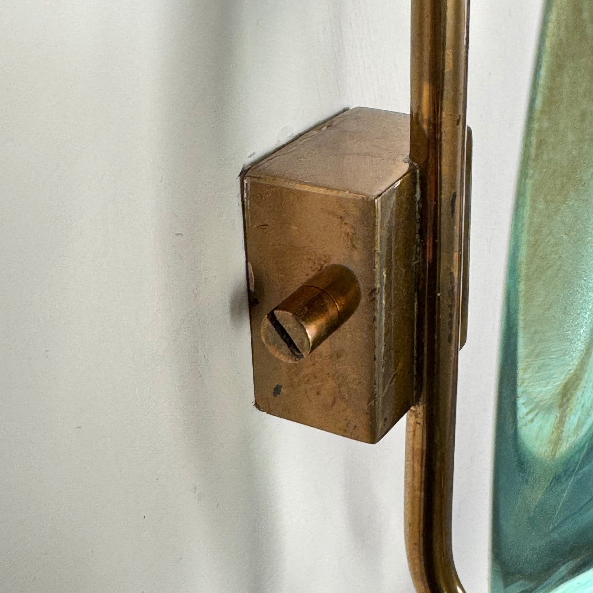 Pair of Model 2093 Wall Lights by Max Ingrand for Fontana Arte, 1960s Sconces