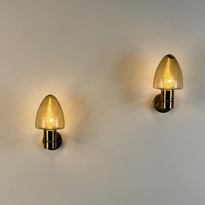 Pair of Model V-220 Wall Sconces by Hans-Agne Jakobsson for AB Markaryd, 1960s Sconces