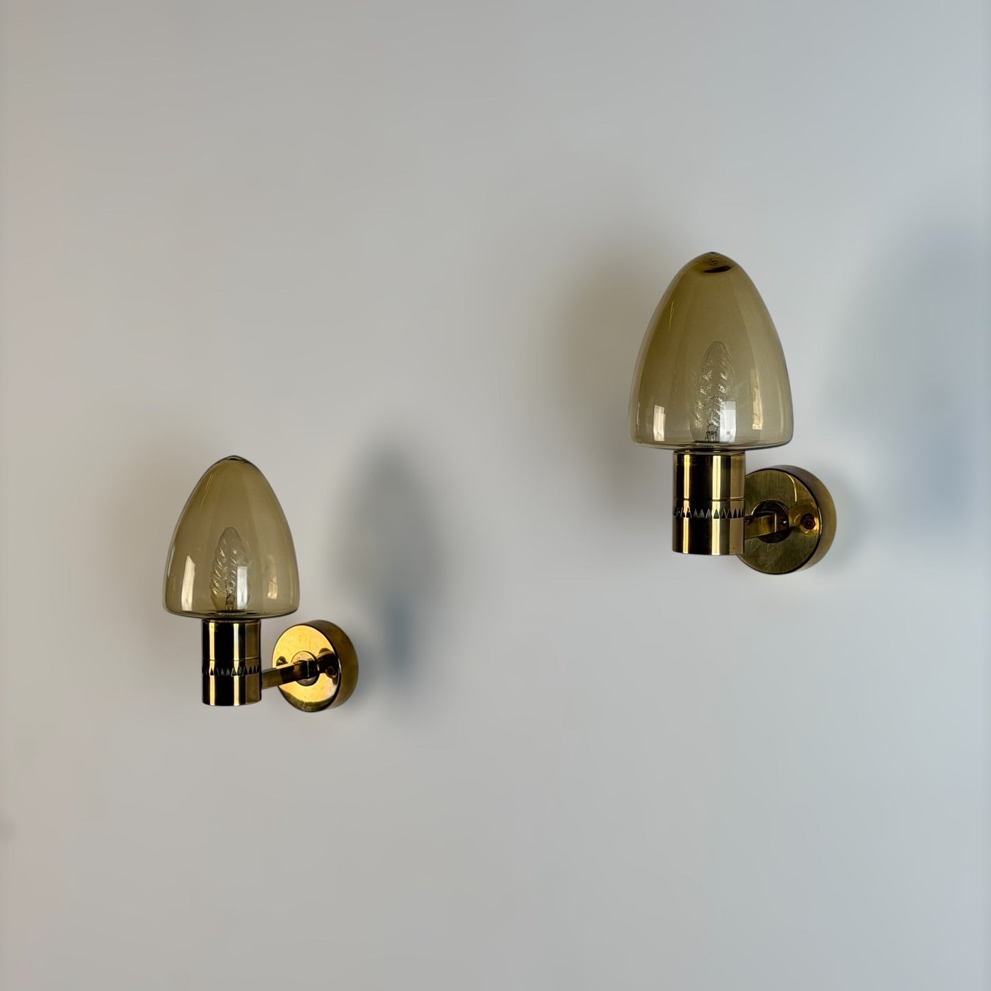 Pair of Model V-220 Wall Sconces by Hans-Agne Jakobsson for AB Markaryd, 1960s Sconces