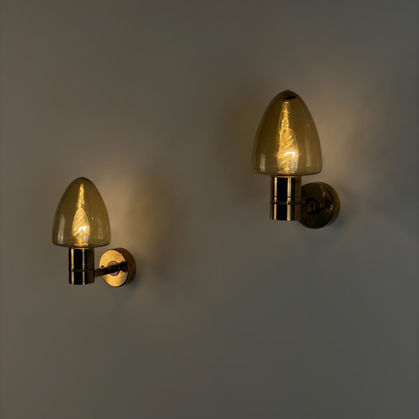 Pair of Model V-220 Wall Sconces by Hans-Agne Jakobsson for AB Markaryd, 1960s Sconces