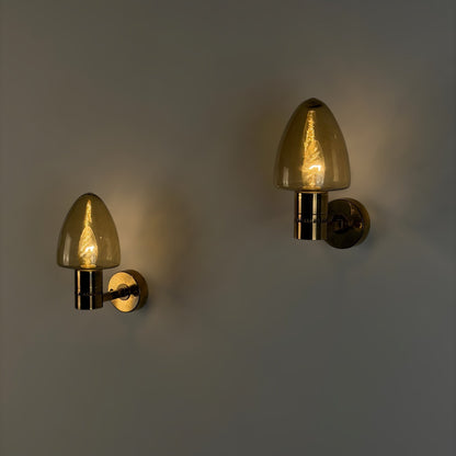 Pair of Model V-220 Wall Sconces by Hans-Agne Jakobsson for AB Markaryd, 1960s Sconces