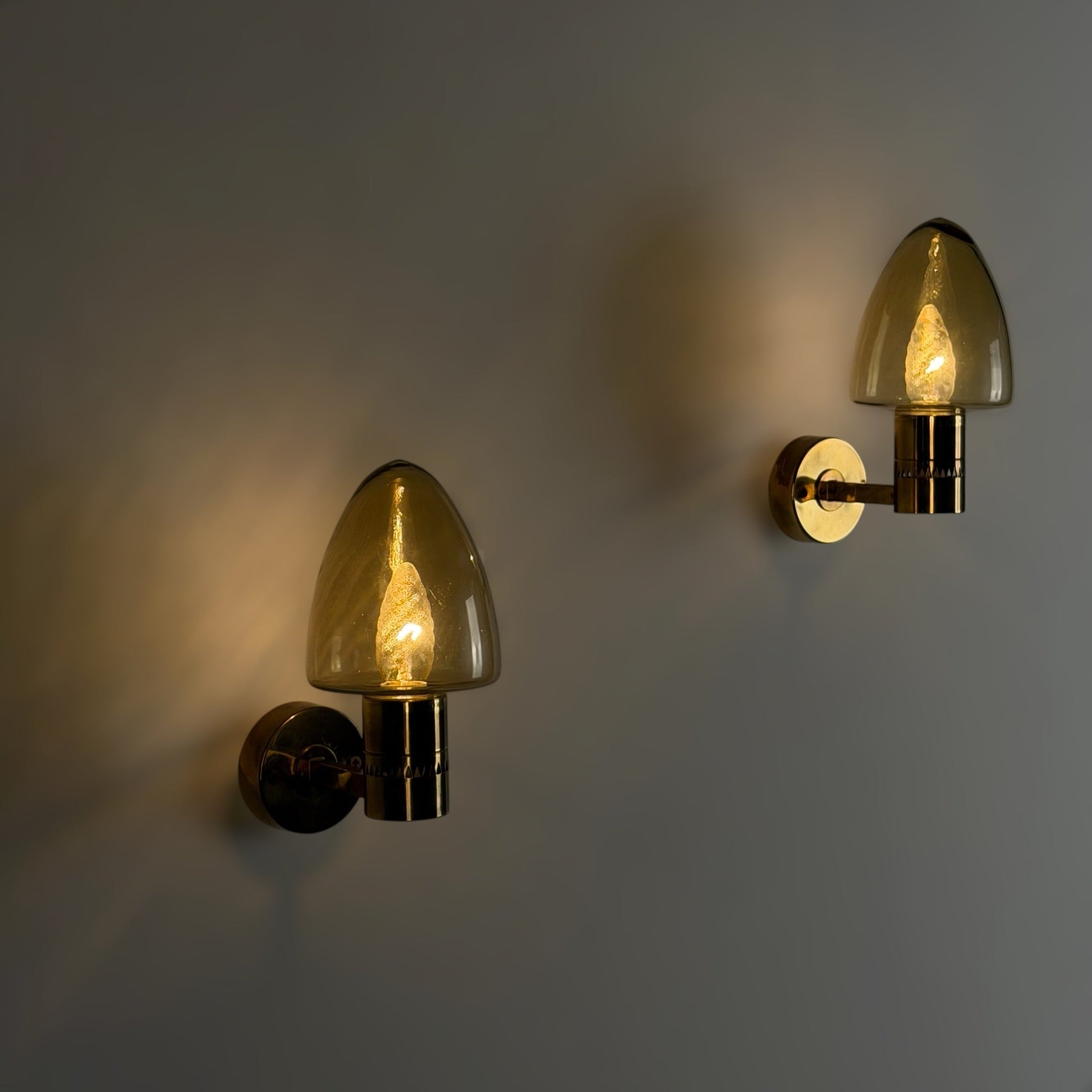 Pair of Model V-220 Wall Sconces by Hans-Agne Jakobsson for AB Markaryd, 1960s Sconces