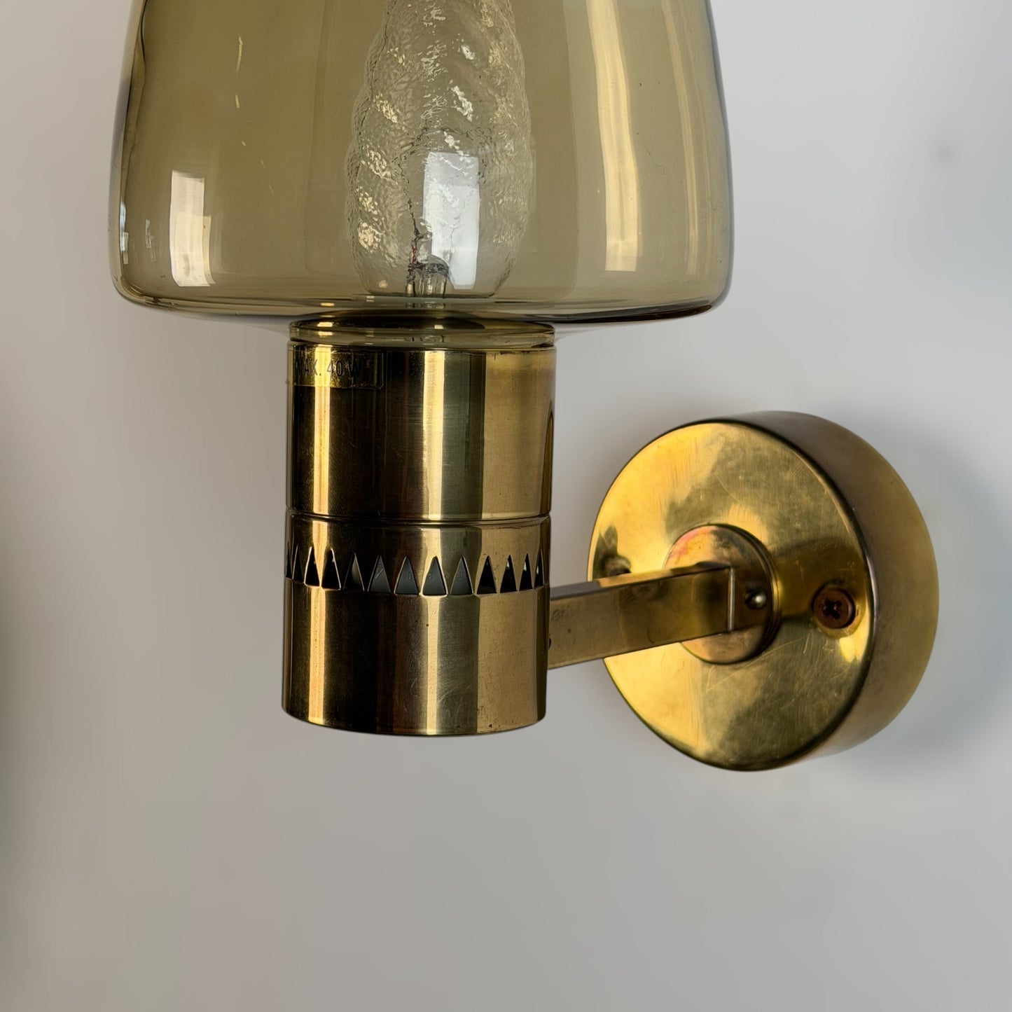 Pair of Model V-220 Wall Sconces by Hans-Agne Jakobsson for AB Markaryd, 1960s Sconces