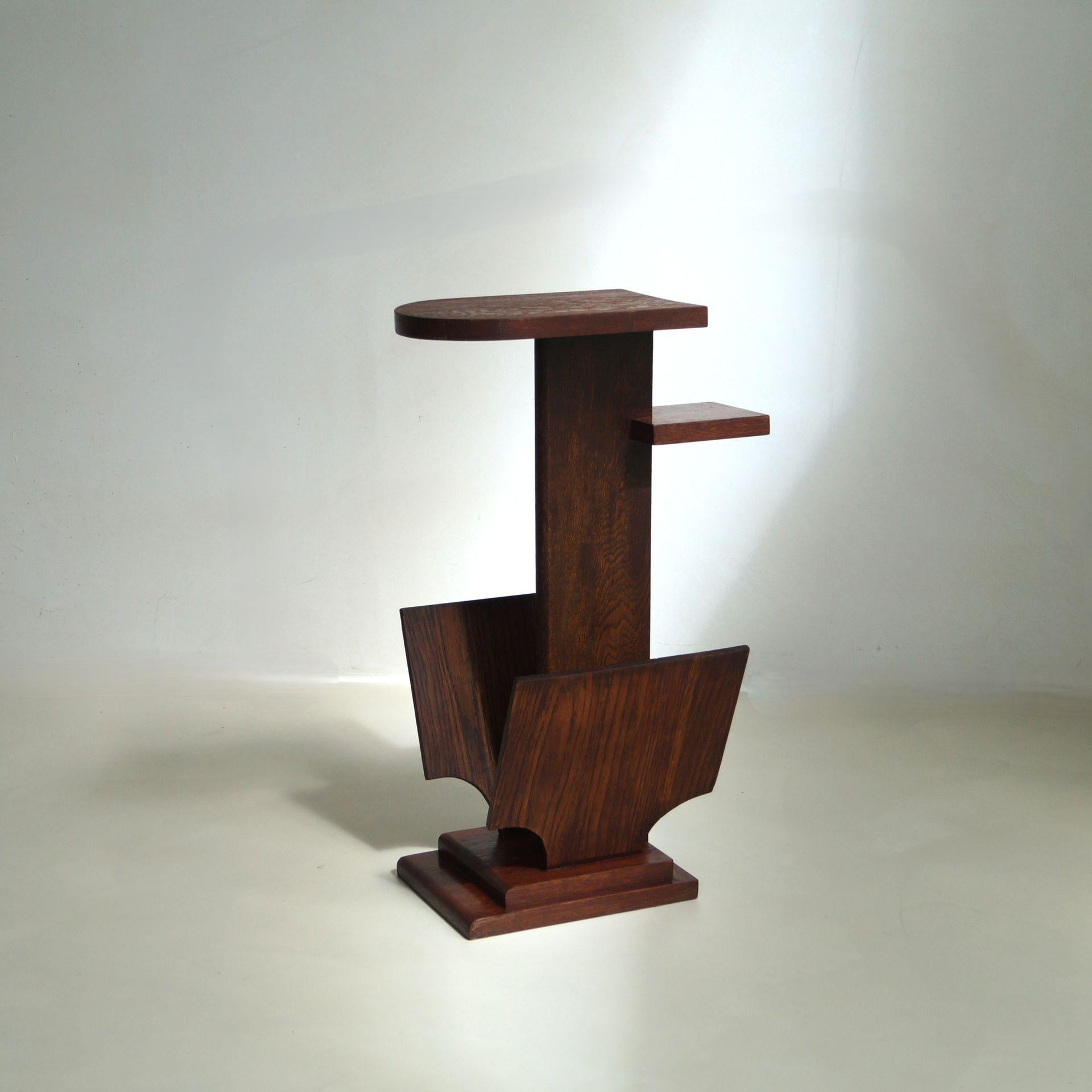 Modernist Dutch Art Deco Magazine Stand, 1920s Magazine Racks