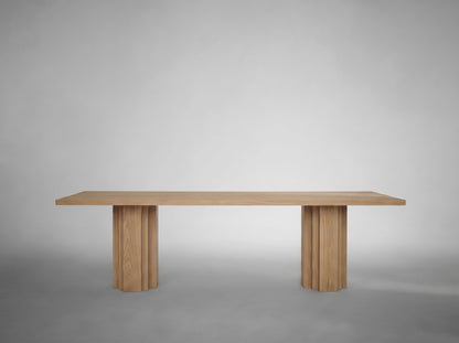 Brut Table by Mokko Amsterdam Dining Tables - Light Oak