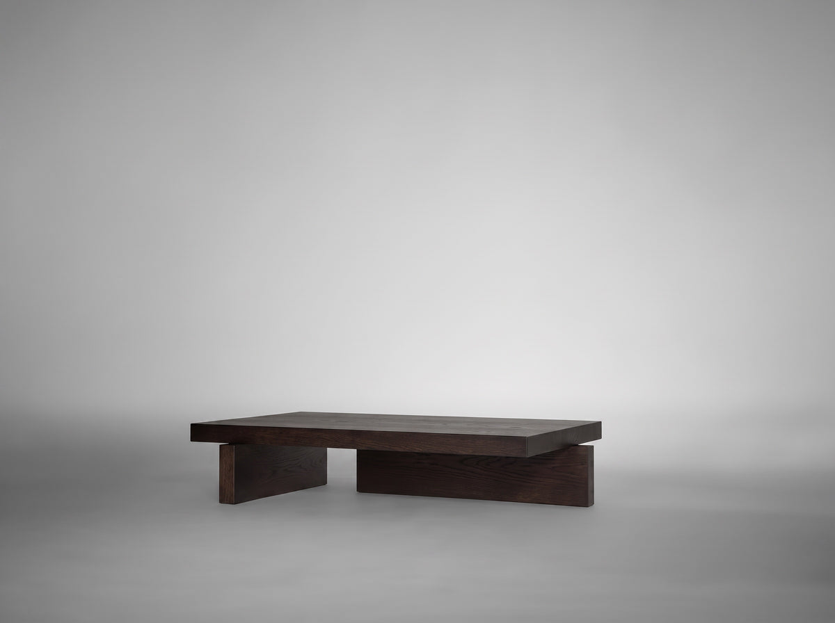 Hari Coffee Table by Mokko Amsterdam Coffee Tables - Dark Brown Oak