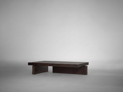Hari Coffee Table by Mokko Amsterdam Coffee Tables - Dark Brown Oak