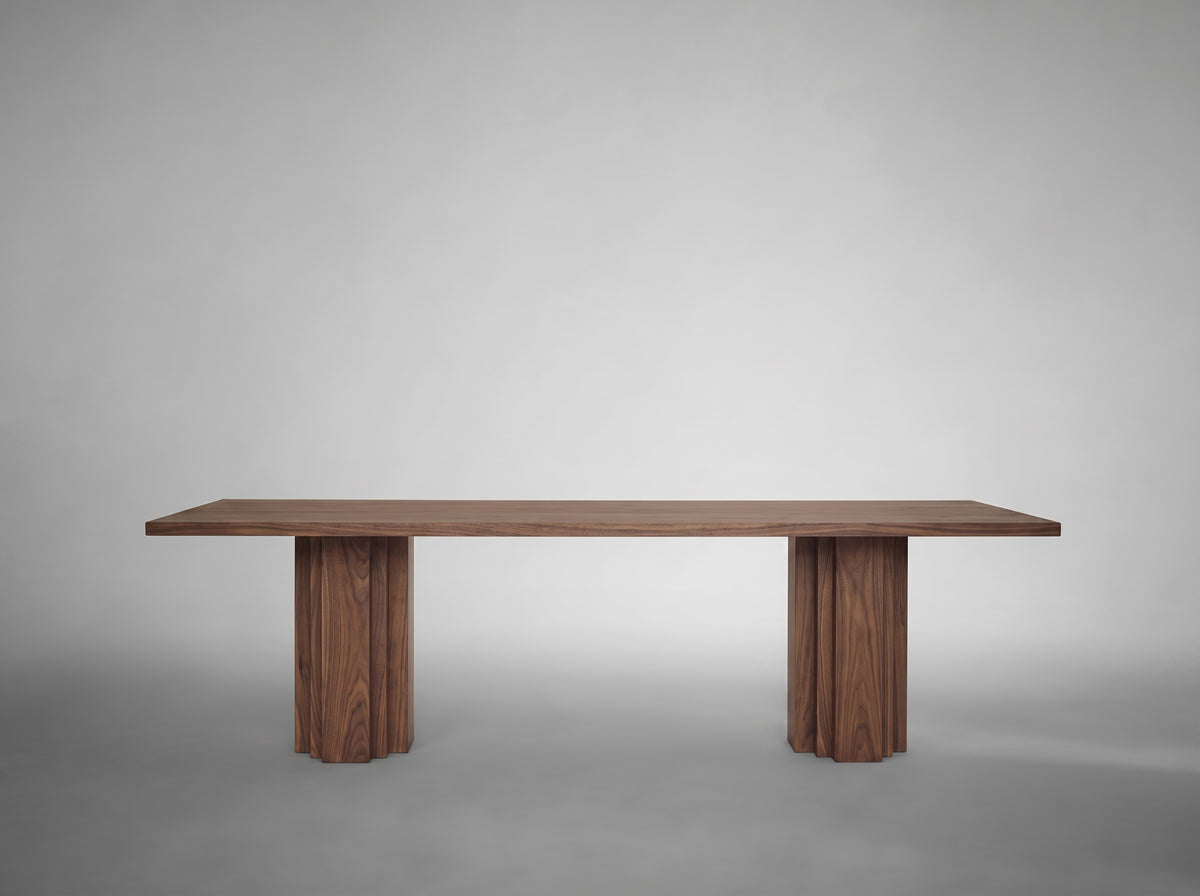 Brut Table by Mokko Amsterdam Dining Tables - American Walnut