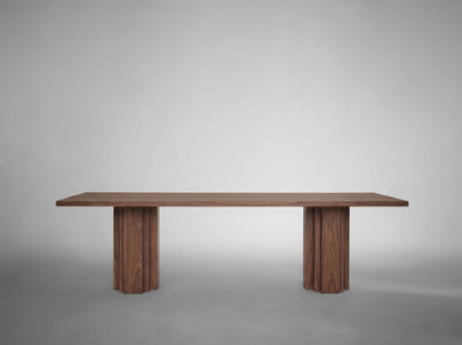 Brut Table by Mokko Amsterdam Dining Tables - American Walnut