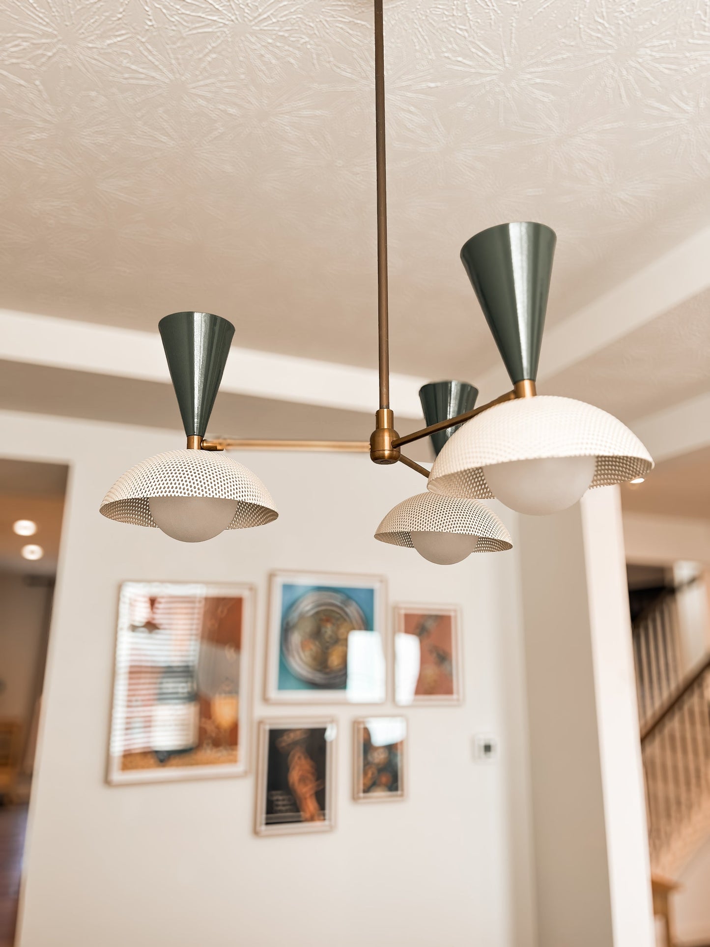 Molto 3-Arm Ceiling Fixture Flush Mounts