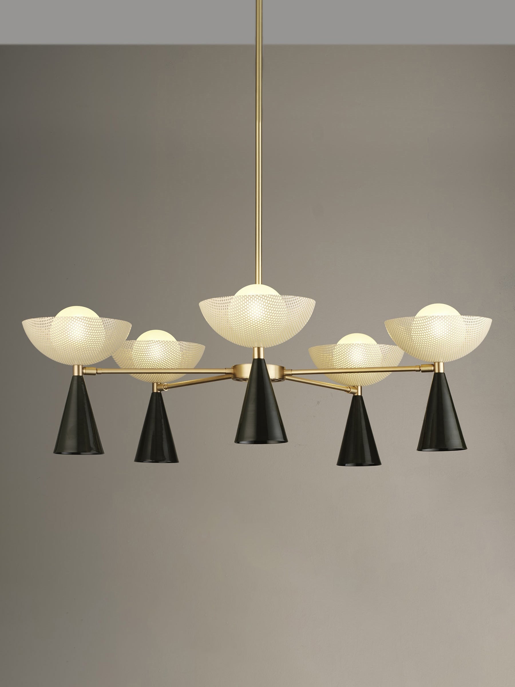 Molto 5-Arm Ceiling Fixture Flush Mounts