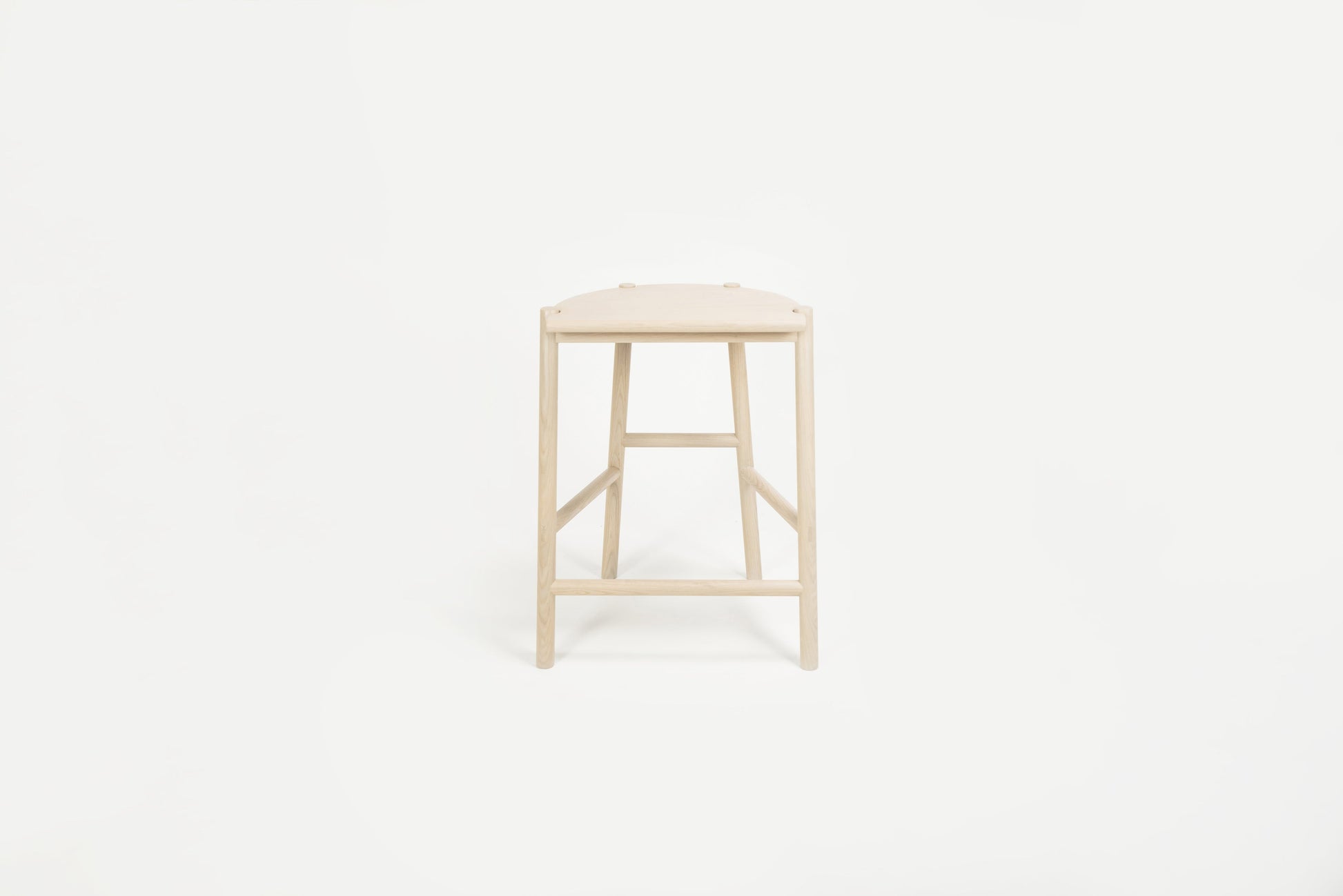 Moon Stool in Nude Counter Stools Bar Stools 