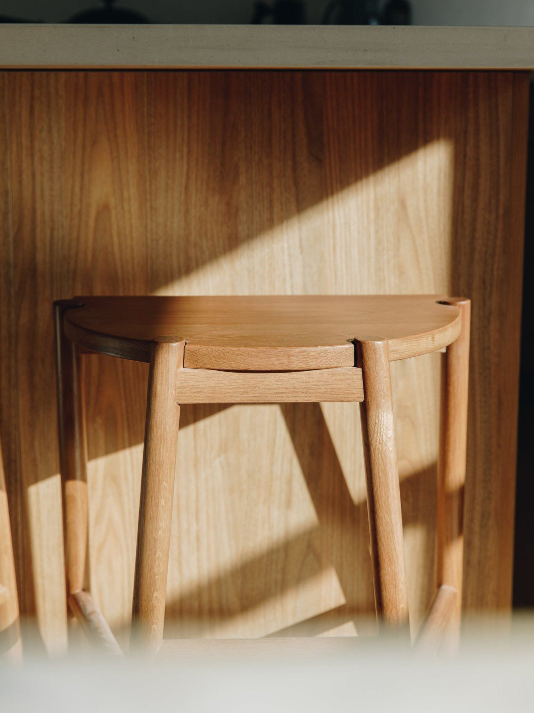 Moon Stool in Sienna Counter Stools Bar Stools 