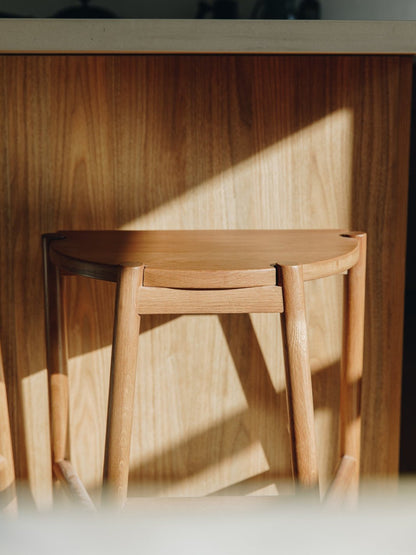 Moon Stool in Sienna Counter Stools Bar Stools 