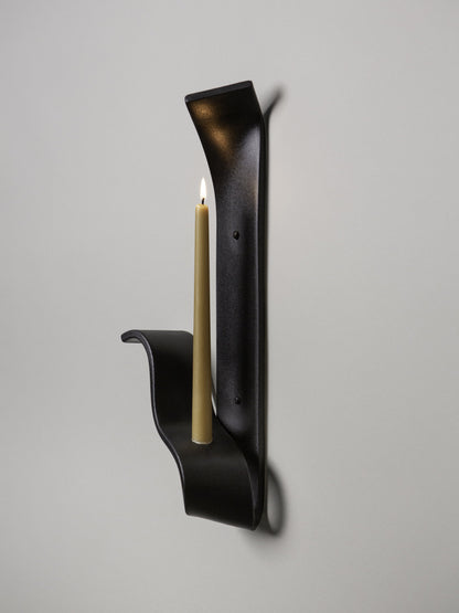 Moonara Candle Sconce, Left by SIN Candle Holders