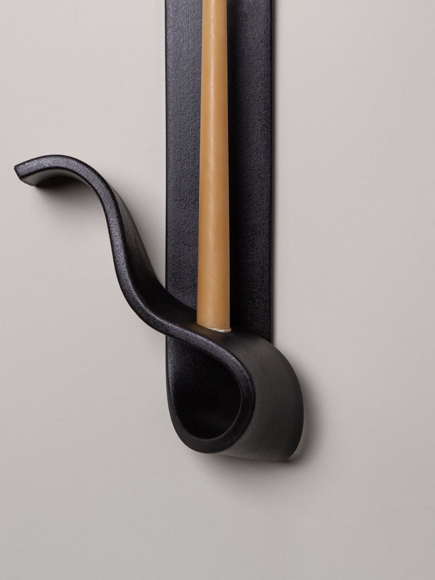 Moonara Candle Sconce, Left by SIN Candle Holders