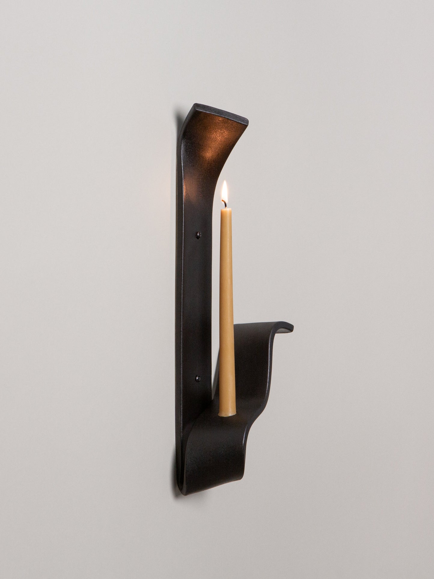 Moonara Candle Sconce, Right by SIN Candle Holders