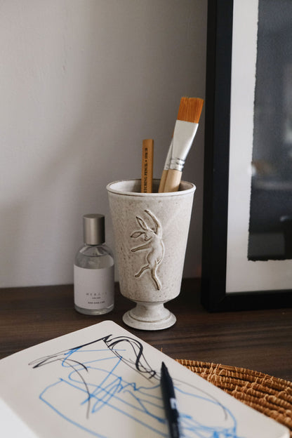 Moonrise Hare Small Vessel Vases