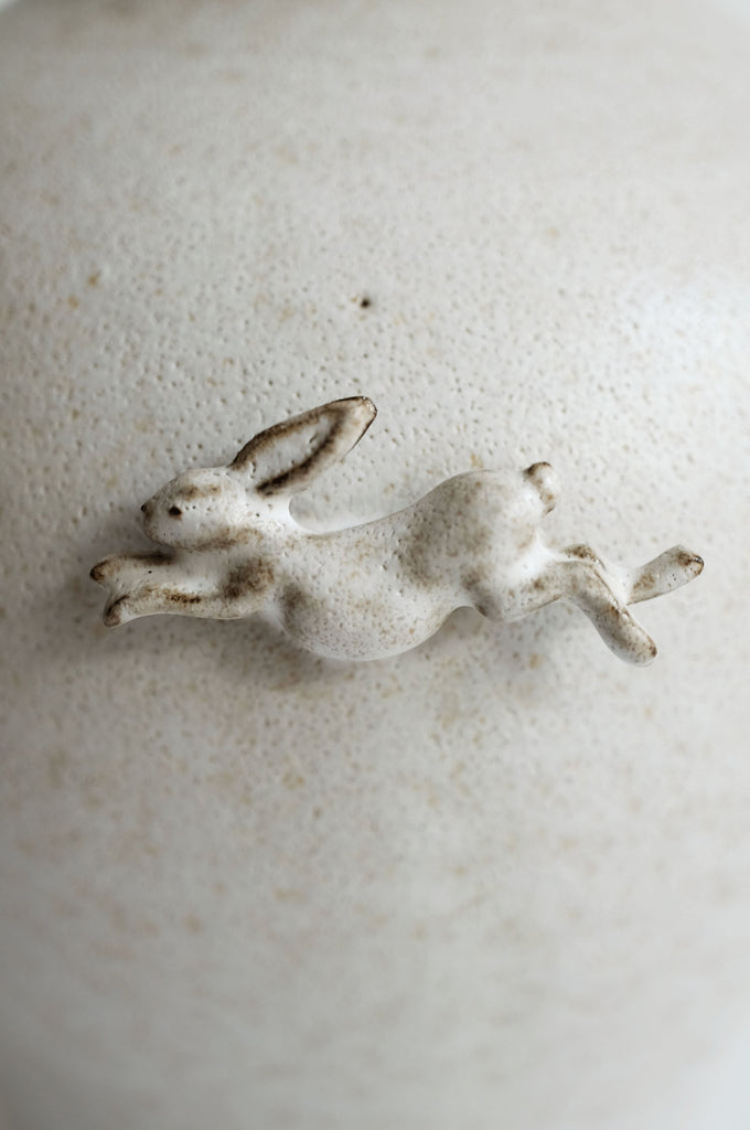 Moonrise Hopping Hare Vessel No.03 Vases