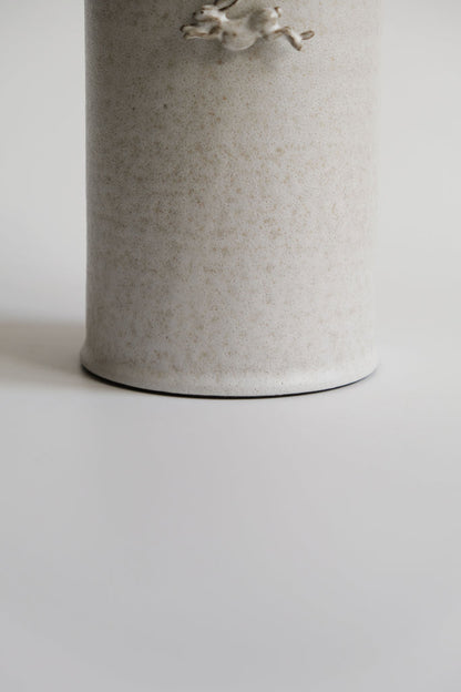 Moonrise Hopping Hare Vessel No.10 Vases