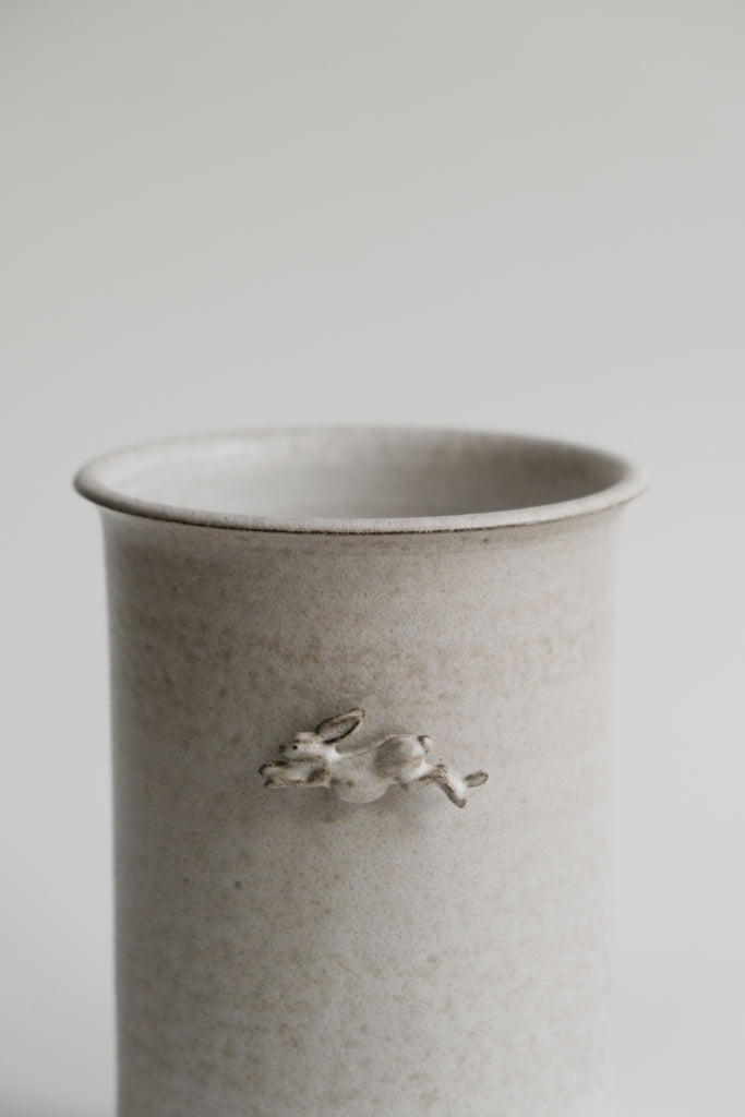 Moonrise Hopping Hare Vessel No.10 Vases