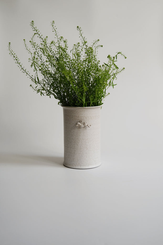 Moonrise Hopping Hare Vessel No.10 Vases