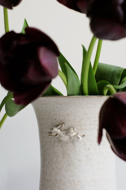 Moonrise Hopping Hare Vessel No.13 Vases