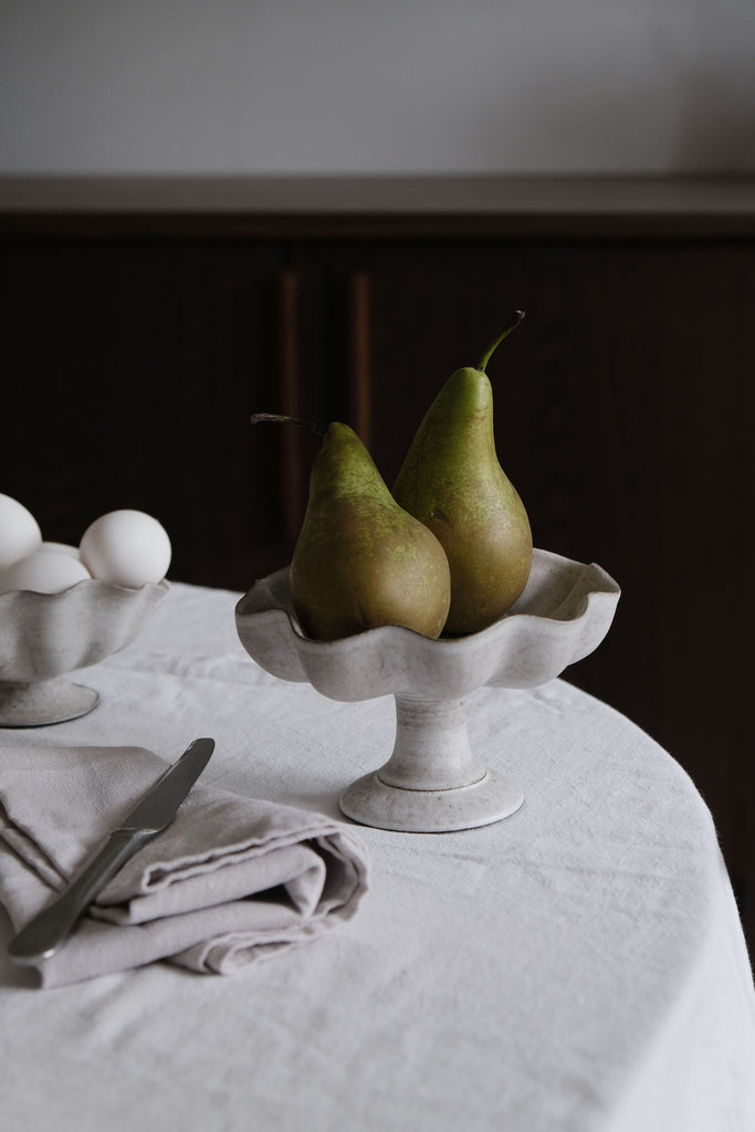 Moonrise Shell No.07 Footed Bowl Bowls