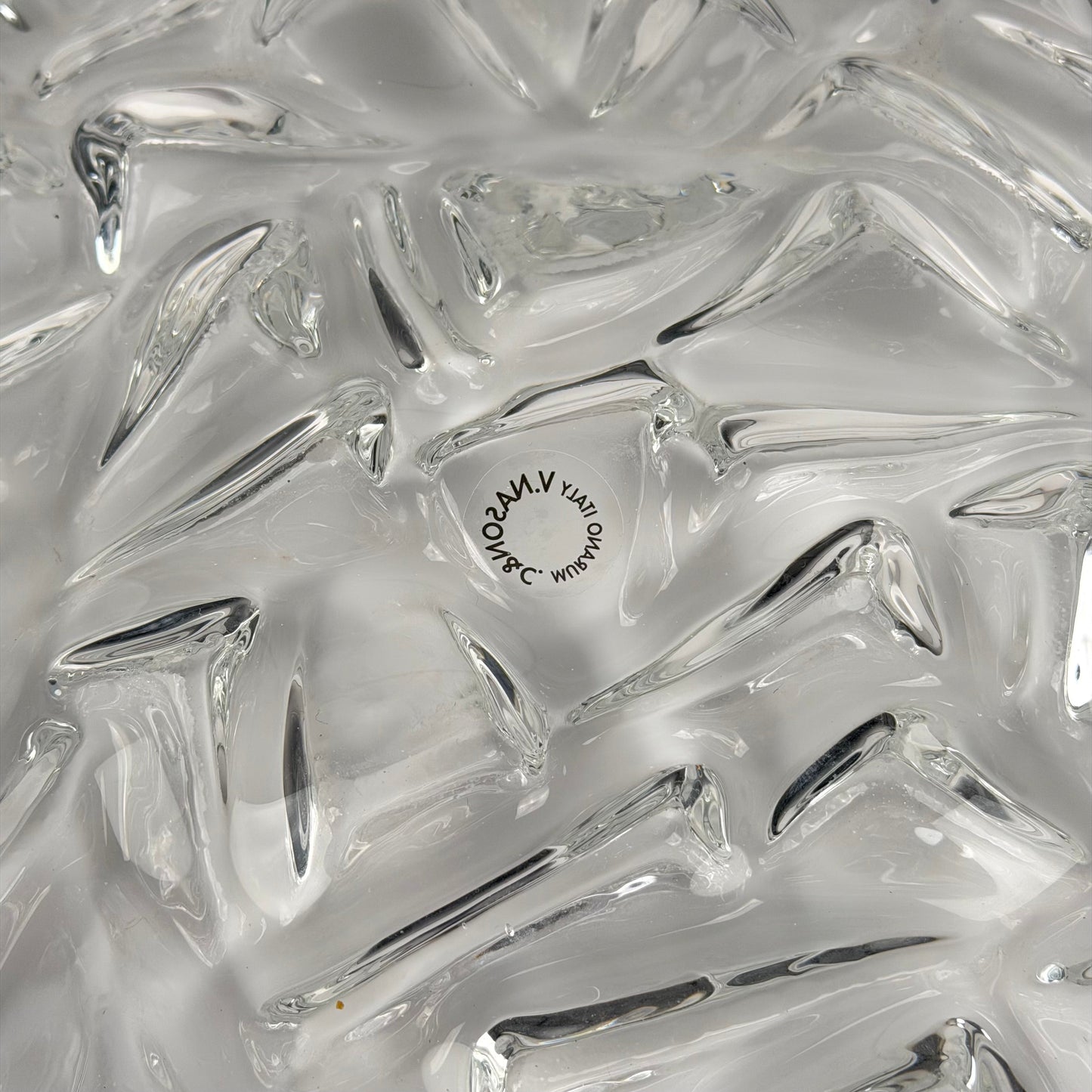 Murano Glass Centerpiece by Carlo Nason for Vetrerie Nason, Italy, 1979 Bowls