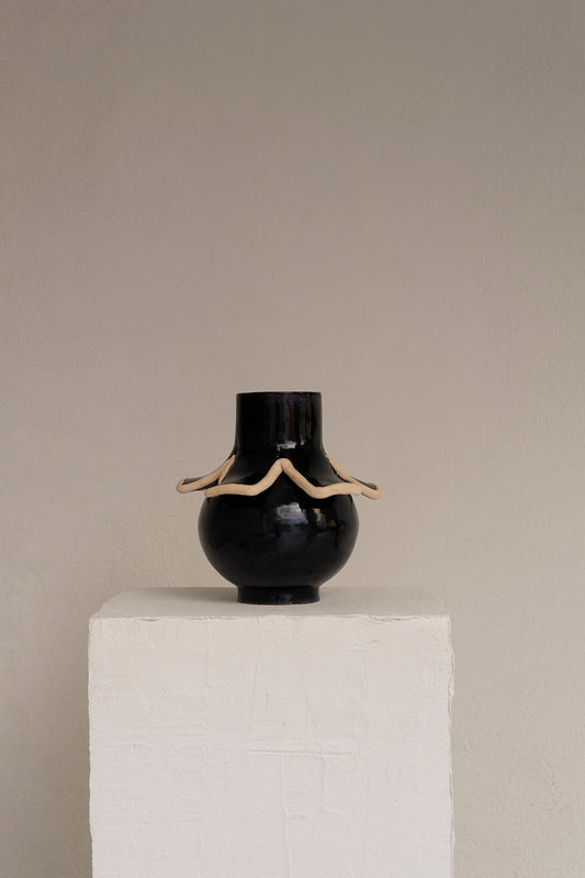 Navy Vase I by Los Objectos Decorativos Vases