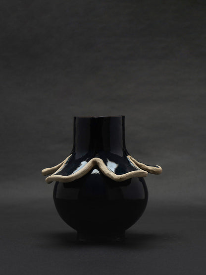 Navy Vase I by Los Objectos Decorativos Vases