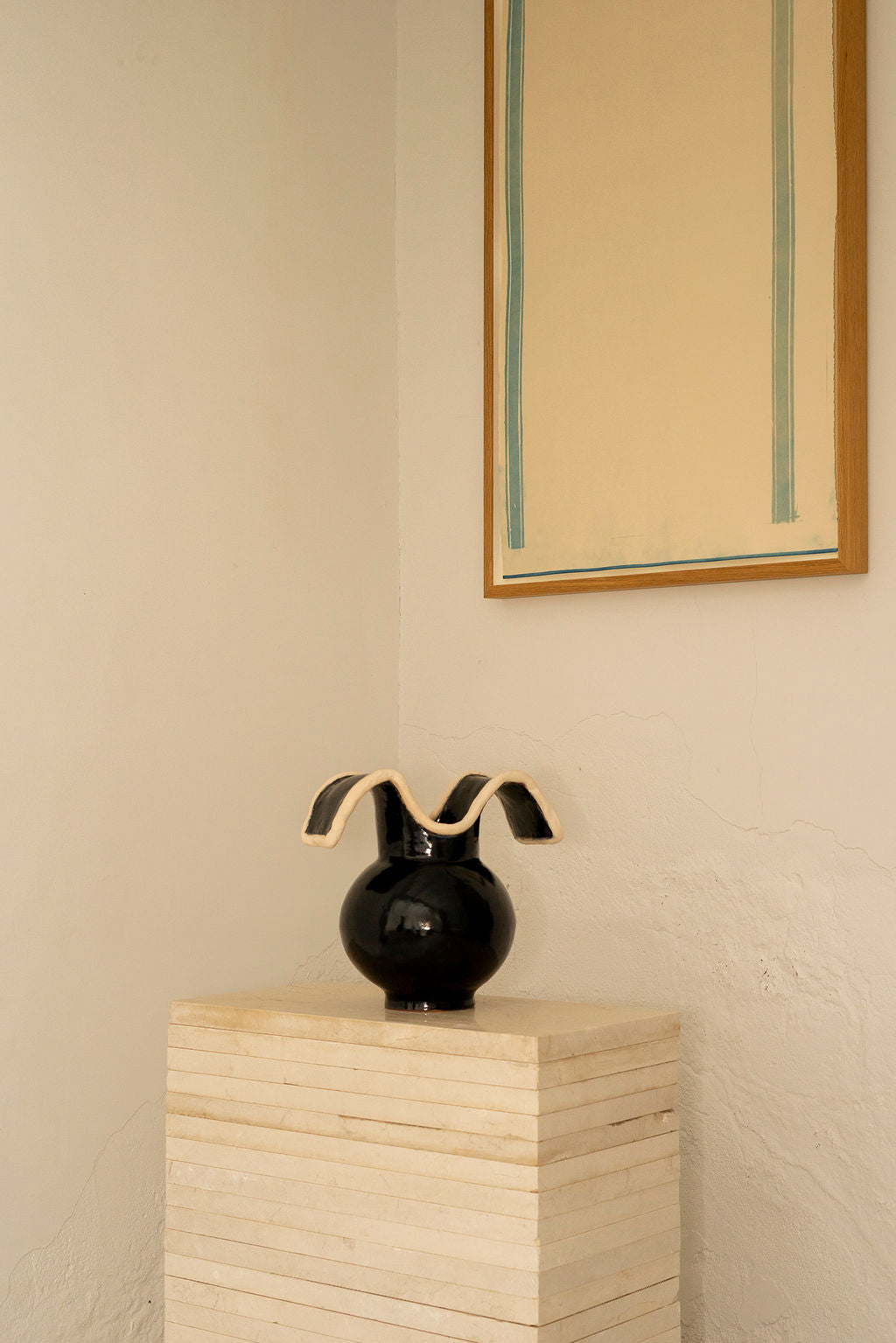 Navy Vase III by Los Objectos Decorativos Vases