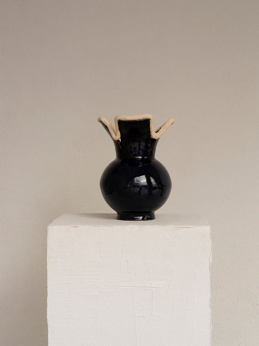 Navy Vase IV by Los Objectos Decorativos Vases