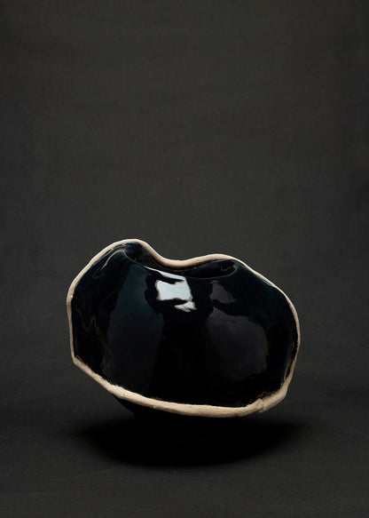 Navy Vase V by Los Objectos Decorativos Vases