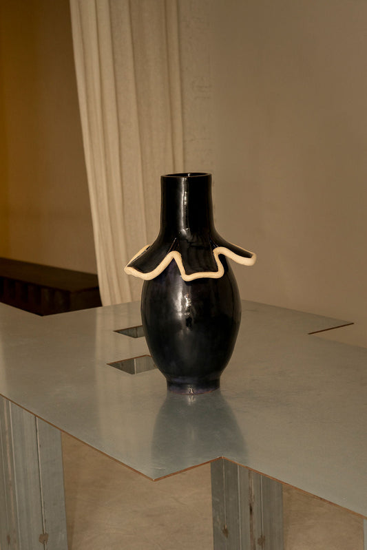 Navy Vase VI by Los Objectos Decorativos Vases