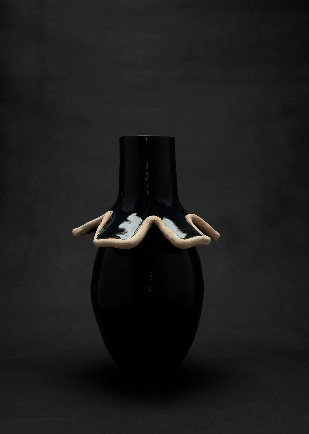 Navy Vase VI by Los Objectos Decorativos Vases