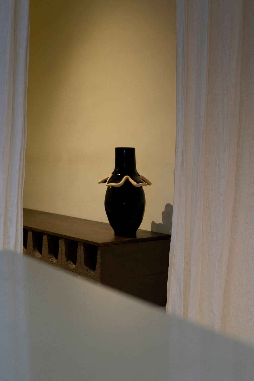 Navy Vase VI by Los Objectos Decorativos Vases