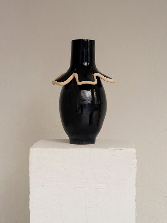 Navy Vase VI by Los Objectos Decorativos Vases