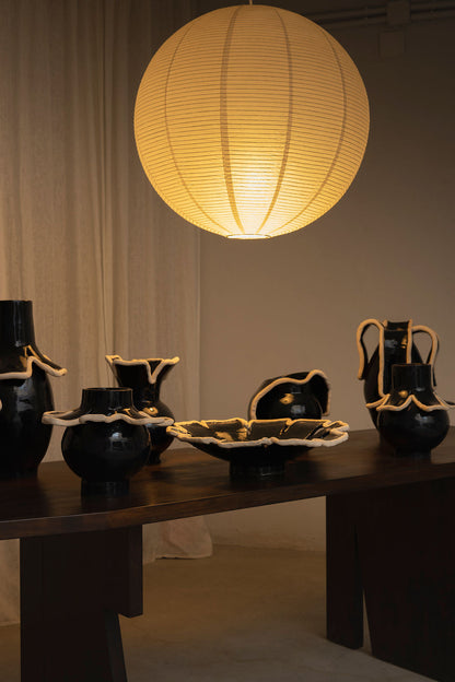 Navy Vase V by Los Objectos Decorativos Vases