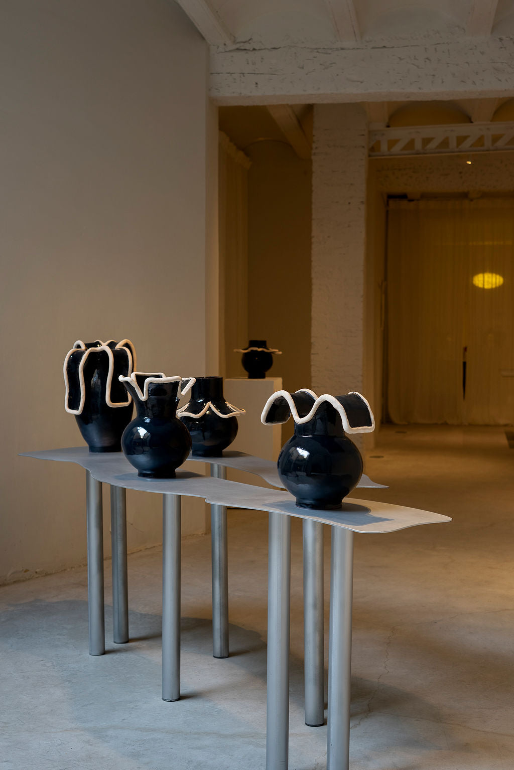 Navy Vase III by Los Objectos Decorativos Vases