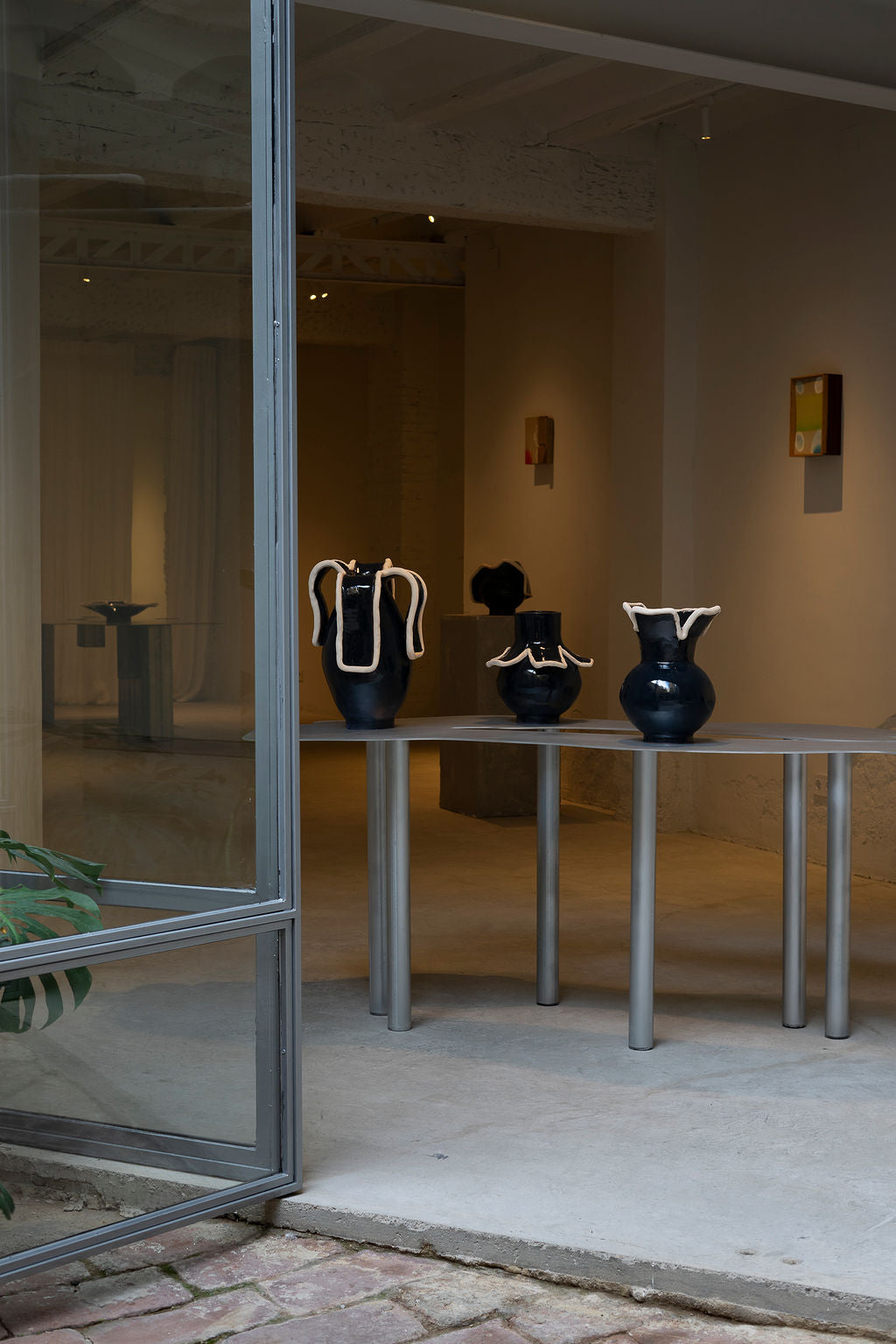 Navy Vase IV by Los Objectos Decorativos Vases