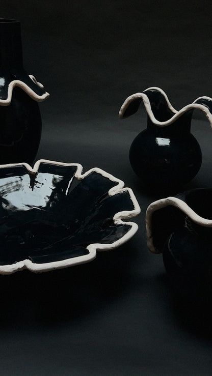 Navy Vase III by Los Objectos Decorativos Vases