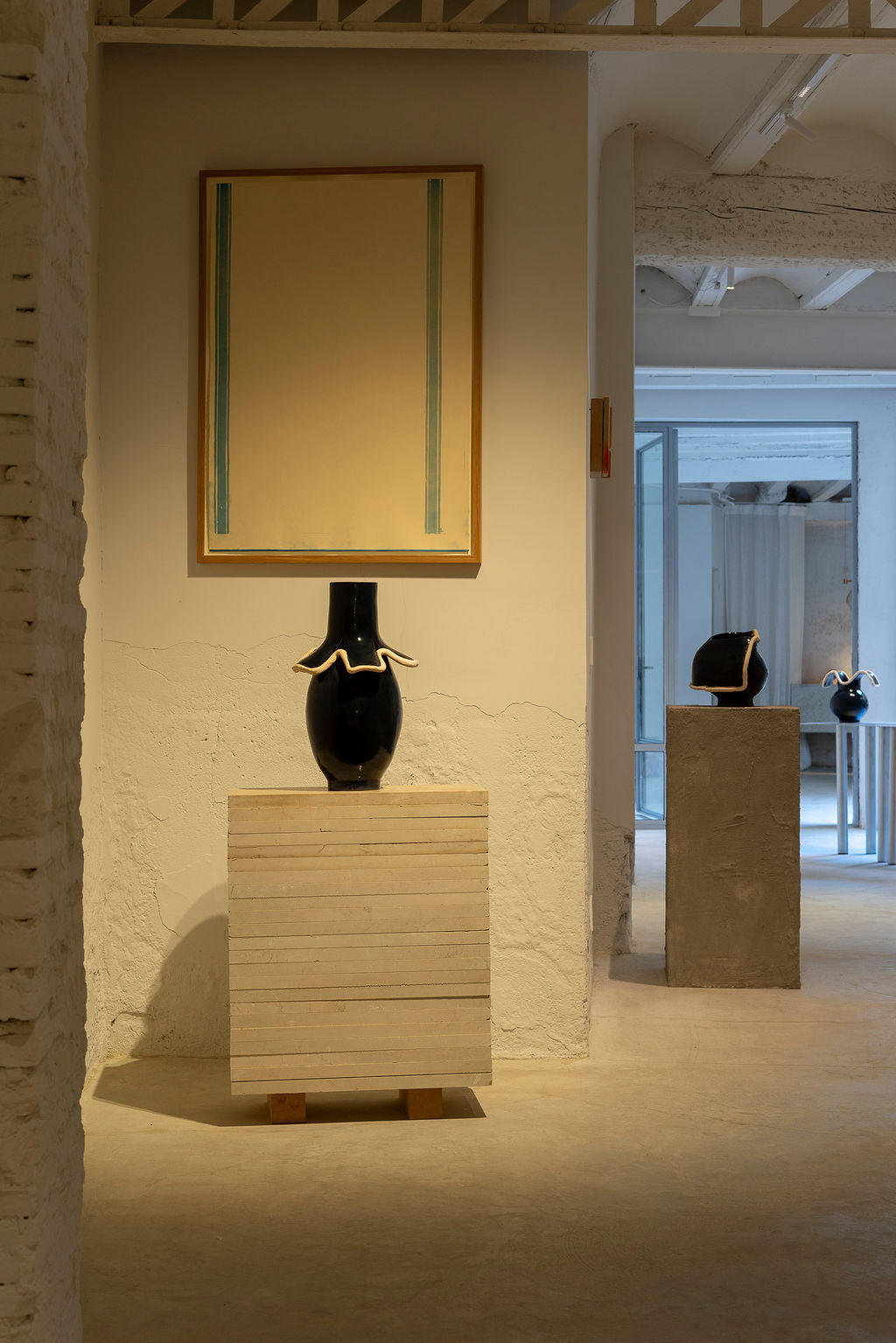 Navy Vase VI by Los Objectos Decorativos Vases