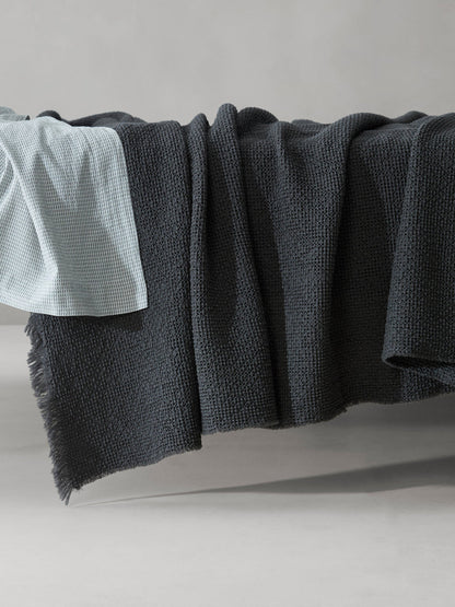 Nid Blanket in Antracite by Society Limonta